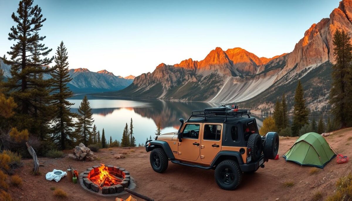 Jeep camping locations