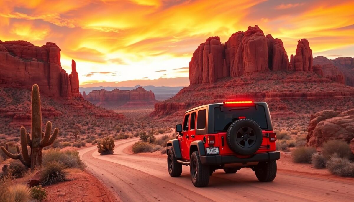 Phoenix Jeep Tour showcasing Arizona's desert beauty