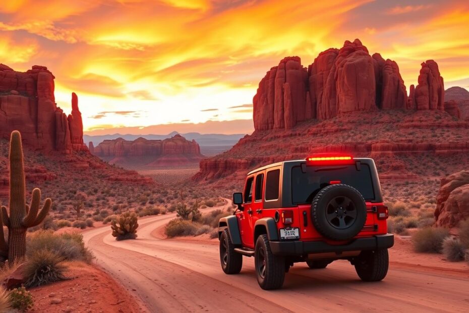 Phoenix Jeep Tour showcasing Arizona's desert beauty